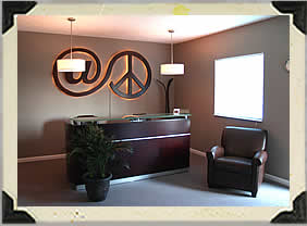 At Peace Massage & Wellness Reception Area